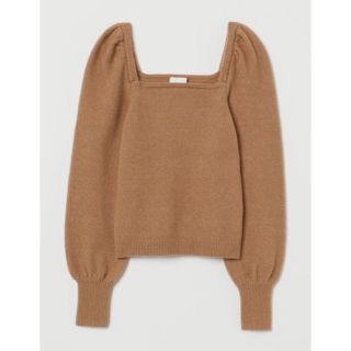 エイチアンドエム(H&M)のH＆M パフスリーブセーター M(ニット/セーター)