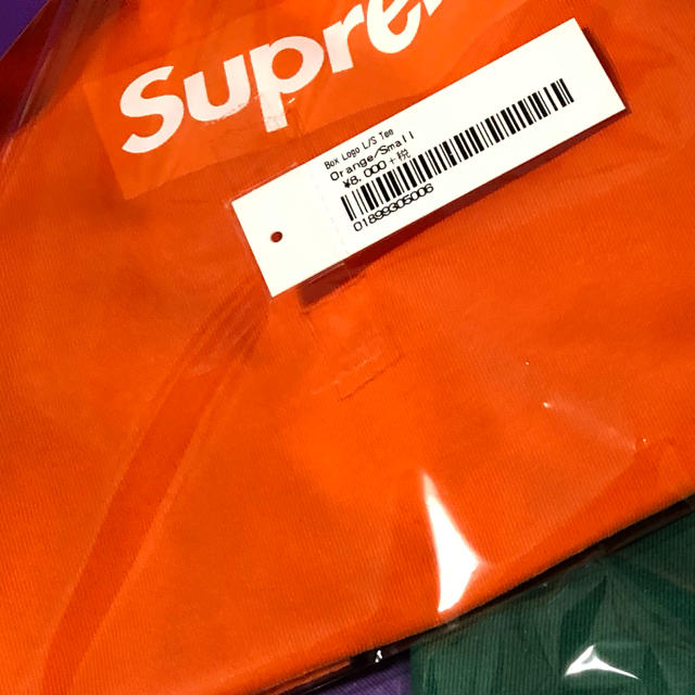 Supreme(シュプリーム)のsupreme box logo tee orange メンズのトップス(Tシャツ/カットソー(七分/長袖))の商品写真