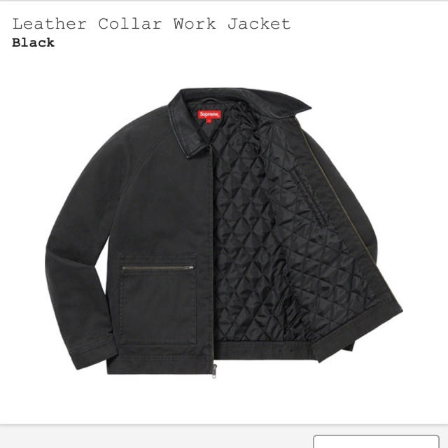 20aw supreme leather collar work jacket 春夏新作 16560円 www