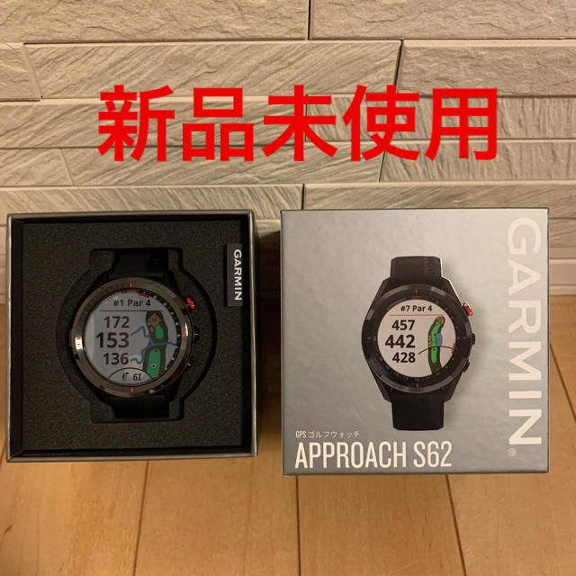 メンズGARMIN ガーミン　アプローチS62 新品未使用