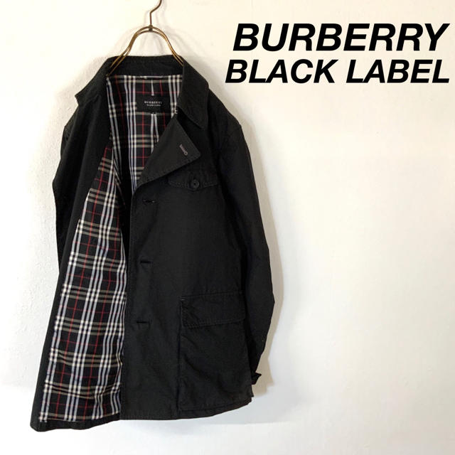 BURBERRY BLACK LABEL ノバチェック デザインジャケット 2022年最新 