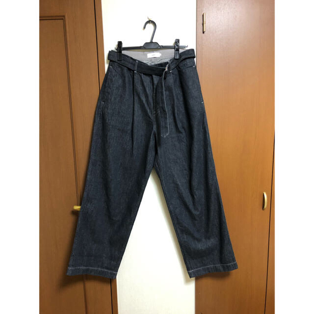 COMOLI(コモリ)の[送料込•即日発送]graphpaper Belted Pants メンズのパンツ(デニム/ジーンズ)の商品写真