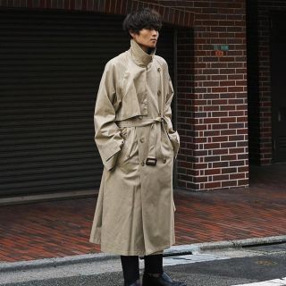 ポールシェリー(PAUL SCERRI)のstein 19aw LAY OVERSIZED TRENCH COAT(トレンチコート)