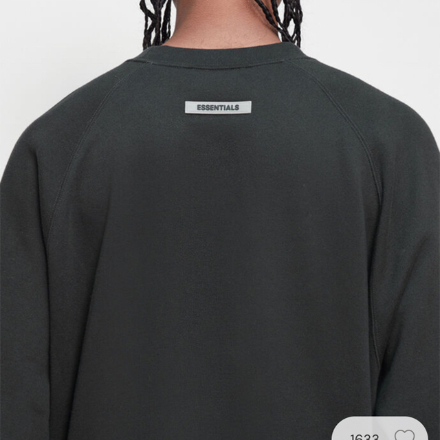 FEAR OF GOD(フィアオブゴッド)のFOG Essentials crew neck 2020fw Black メンズのトップス(スウェット)の商品写真