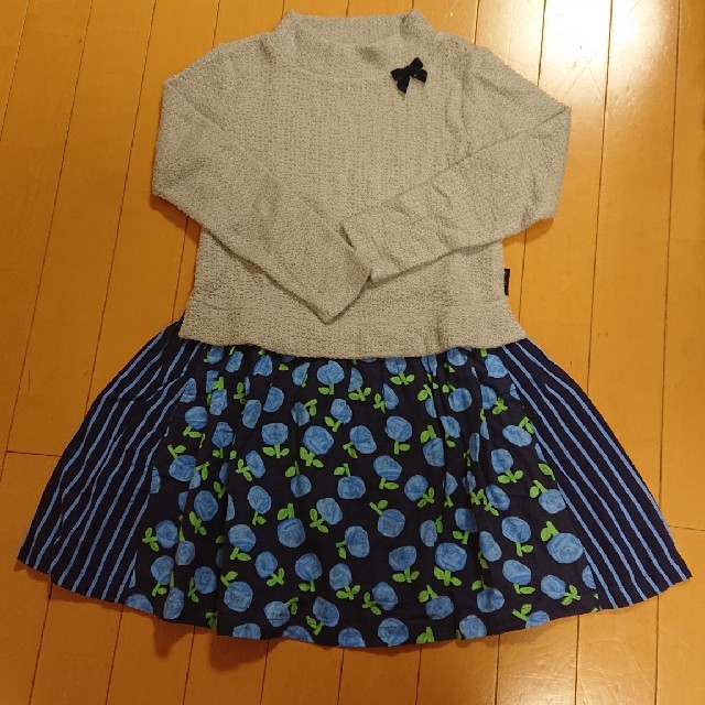 KP(ニットプランナー)の130  ﾆｯﾄﾌﾟﾗﾝﾅｰ ワンピース キッズ/ベビー/マタニティのキッズ服女の子用(90cm~)(ワンピース)の商品写真