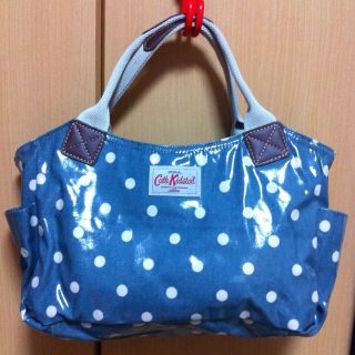 キャスキッドソン(Cath Kidston)のキャス☆ドット柄バッグ。(ハンドバッグ)