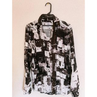 ザラ(ZARA)のZARA モノクロシャツ(シャツ)