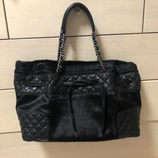 シャネル(CHANEL)のシャネル　ファー　トート　バック(トートバッグ)