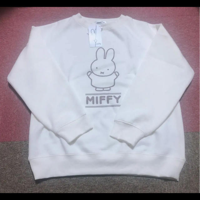 ミッフィー　Miffy 黒　スウェット未使用タグ付き