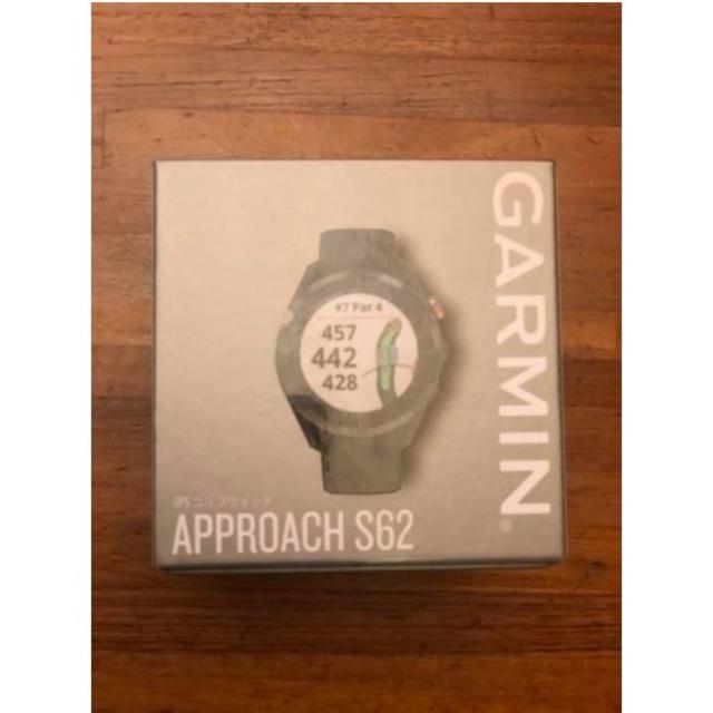 GARMIN - 【新品未開封】GARMIN approach s62 ブラック