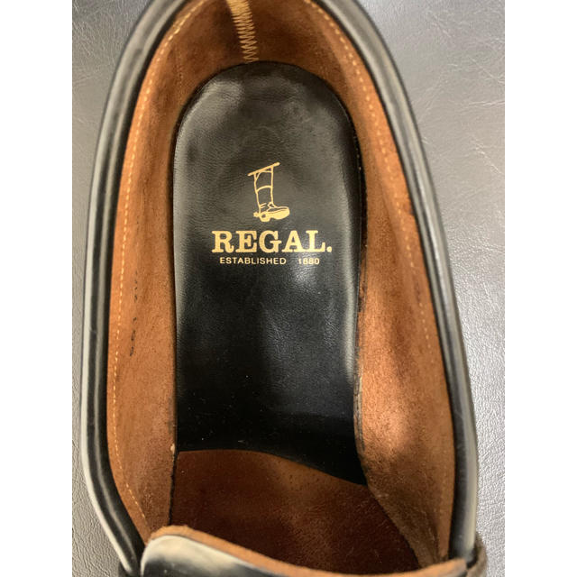 REGAL(リーガル)のREGAL リーガル 26cm EE ローファー メンズ 黒 ブラック 本革　 メンズの靴/シューズ(ドレス/ビジネス)の商品写真