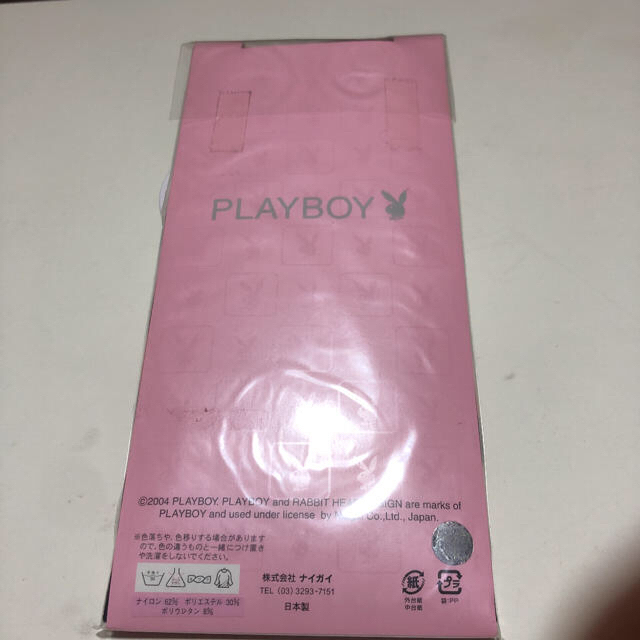 PLAYBOY(プレイボーイ)のPLAY BOY プレイボーイ　ニーハイソックス レディースのレッグウェア(ソックス)の商品写真