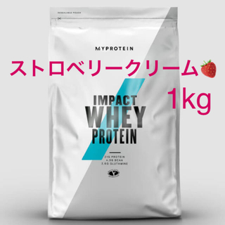 マイプロテイン(MYPROTEIN)の🌸新品未開封🌸ホエイプロテイン ストロベリークリーム🍓(プロテイン)