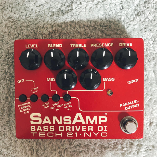 TECH21 SANS AMP BASS DRIVER DI V2ベースエフェクター