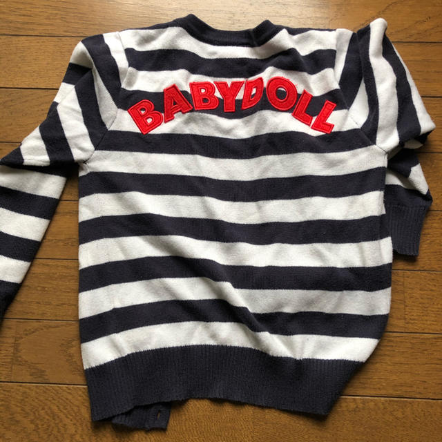 BABYDOLL(ベビードール)のベビードール　カーディガン キッズ/ベビー/マタニティのキッズ服女の子用(90cm~)(カーディガン)の商品写真