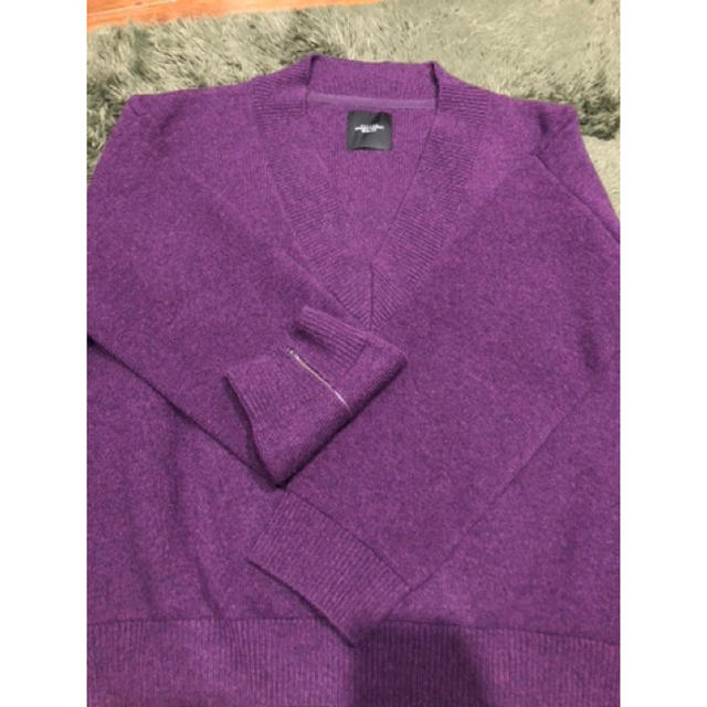 UNUSED(アンユーズド)のqaqmn様専用  UNUSED/アンユーズド18aw 7gv-neckknit メンズのトップス(ニット/セーター)の商品写真