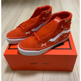 ヴァンズ(VANS)のWTAPS x VANS Sk8-Hi Bones Orange 24cm(スニーカー)