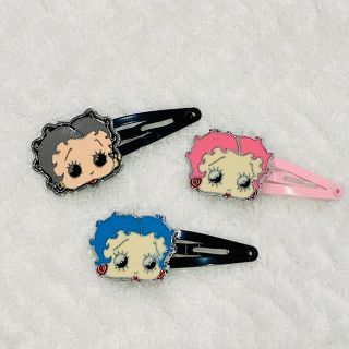 9月21日までお値下げ　在庫2 Betty Boop ぱっちんどめ(ヘアアクセサリー)