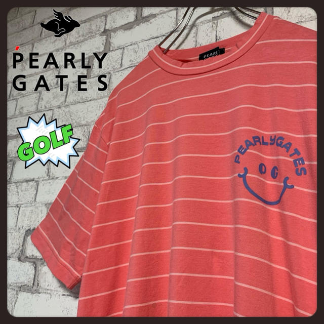 PEARLY GATES(パーリーゲイツ)の【人気】PEARLY GATES パーリーゲイツ/Tシャツ ボーダー  メンズのトップス(Tシャツ/カットソー(半袖/袖なし))の商品写真