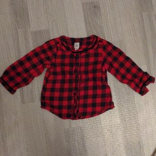 ベビーギャップ(babyGAP)の【tomo様専用】babygap チェックシャツ　95(ブラウス)