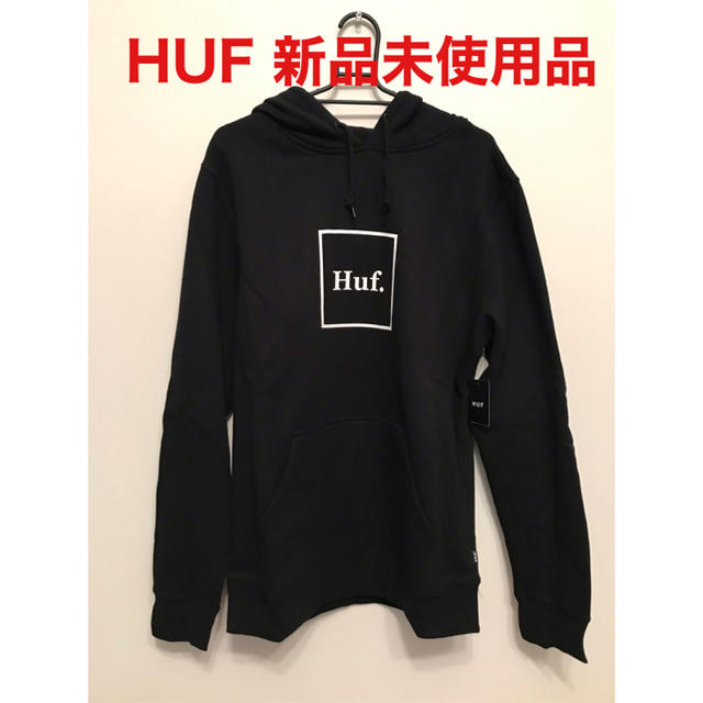 HUF 新品未使用　ボックスロゴパーカー(US Mサイズ)