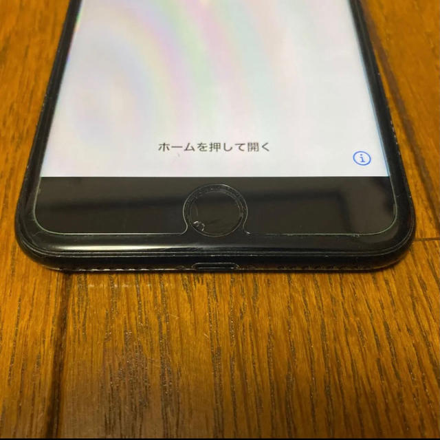 iPhone(アイフォーン)のiPhone 7 plus Jet Black 128GB SIMフリー スマホ/家電/カメラのスマートフォン/携帯電話(スマートフォン本体)の商品写真