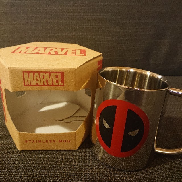 MARVEL(マーベル)のMARVEL スレンレスマグカップ インテリア/住まい/日用品のキッチン/食器(グラス/カップ)の商品写真