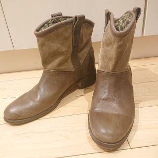 モードエジャコモ(Mode et Jacomo)のMode et Jacomo DICI ディッシー 24.5cm ブーツ 茶色(ブーツ)