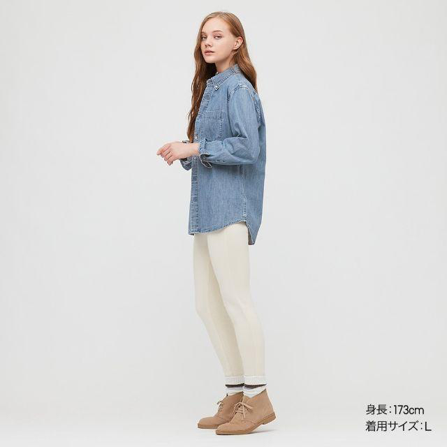 UNIQLO(ユニクロ)の【完売サイズ＆カラー‼️】UNIQLO　ボタンダウンデニムシャツ　"XXL" メンズのトップス(シャツ)の商品写真