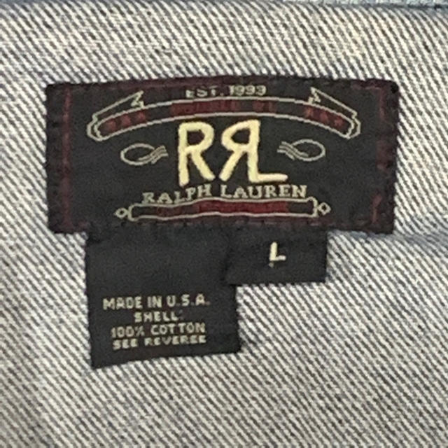RRL(ダブルアールエル)の☆RRL Ralph Lauren デニムジャケット☆ メンズのジャケット/アウター(Gジャン/デニムジャケット)の商品写真