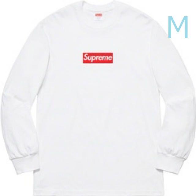 Supreme Box Logo L/S Teeメンズ