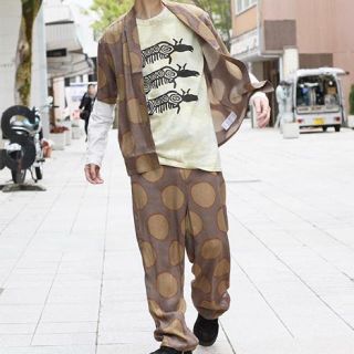 uru 19ss 3ピース セットアップ ブルゾン ジャケット パンツ