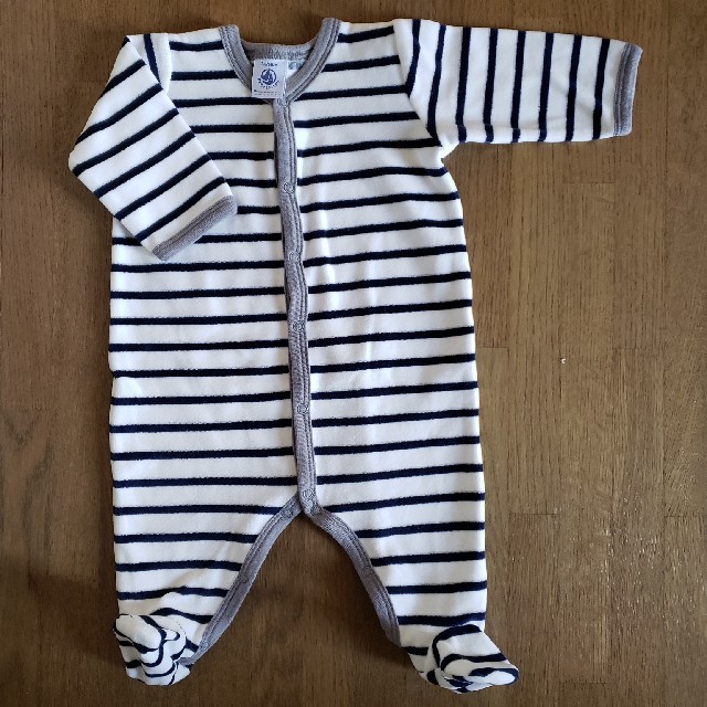 PETIT BATEAU(プチバトー)のPETIT BATEAU☆ロンパース  キッズ/ベビー/マタニティのベビー服(~85cm)(ロンパース)の商品写真