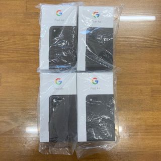 アンドロイド(ANDROID)の③新品未使用 Google Pixel4a 128GB SIMフリー 4台セット(スマートフォン本体)