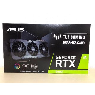 新品未開封品　ASUS　TUF-RTX3080-O10G-GAMING　即購入可(PCパーツ)