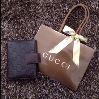 GUCCI♛GG柄♛シマ手帳カバー(その他)