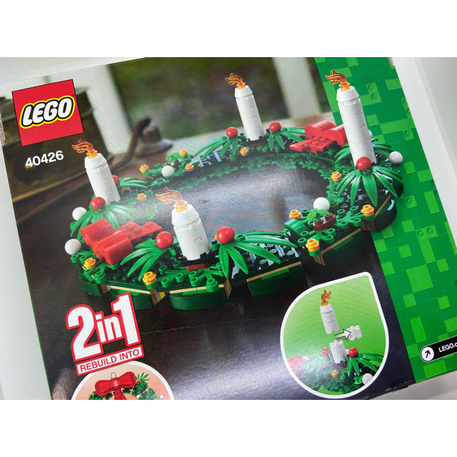 Lego(レゴ)のレゴ　LEGO クリスマスリース 40426 ブロック　新品未開封 キッズ/ベビー/マタニティのおもちゃ(積み木/ブロック)の商品写真