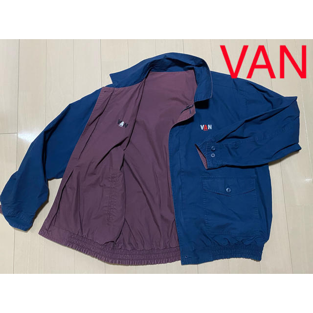 VAN Jacket(ヴァンヂャケット)のVAN／⑧スウィングトップ（Ｌ）／ネイビー＆エンジ系（リバーシブル） メンズのジャケット/アウター(ブルゾン)の商品写真