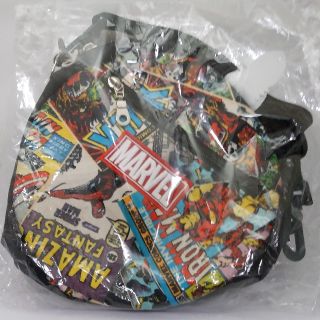 マーベル(MARVEL)のサークルショルダーBAG　コミックBK　MARVEL　MV-216(ショルダーバッグ)