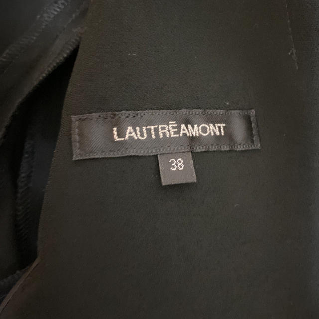 LAUTREAMONT(ロートレアモン)のロートレアモン 黒ジャケット レディースのジャケット/アウター(ノーカラージャケット)の商品写真