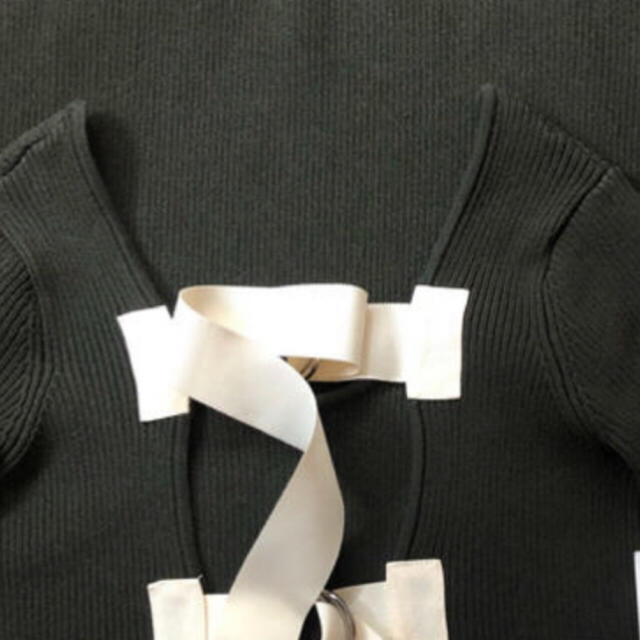 MM6(エムエムシックス)のLEINWANDE   新品 belted knit long dress レディースのワンピース(ロングワンピース/マキシワンピース)の商品写真