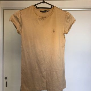 バーバリー(BURBERRY)のバーバリー　カットソー　ベージュ　半袖　レディース(Tシャツ(半袖/袖なし))