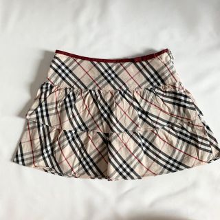 バーバリー(BURBERRY)のBurberry 100cm ノバチェックスカート(スカート)