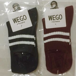 ウィゴー(WEGO)のWEGO レディースラインソックス 2足(ソックス)