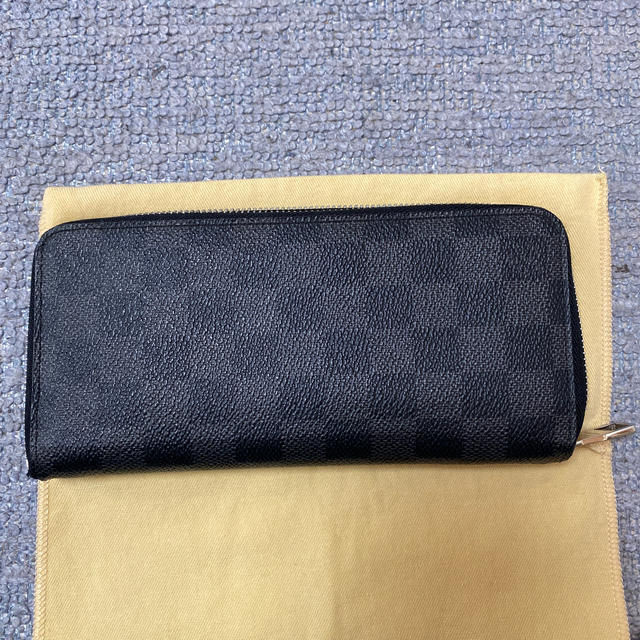 LOUIS VUITTON(ルイヴィトン)のルイヴィトン　ダミエ　長財布　かなり美品 メンズのファッション小物(長財布)の商品写真