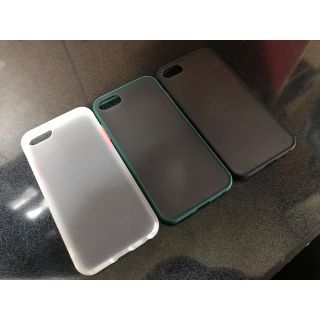 【激安】iPhoneスマホケース ホワイト グリーン ブラック シンプル(iPhoneケース)