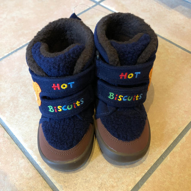 HOT BISCUITS(ホットビスケッツ)の【えみち様専用】ミキハウスホットビ　ブーツ　14.0 キッズ/ベビー/マタニティのベビー靴/シューズ(~14cm)(ブーツ)の商品写真