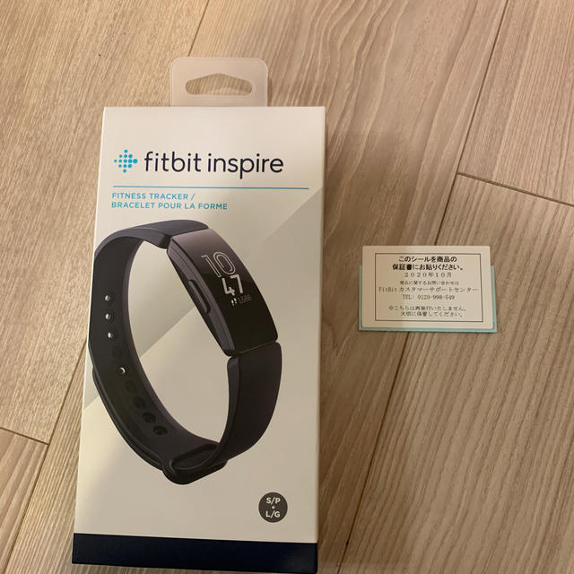 fitbit inspire ブラック　新品未開封