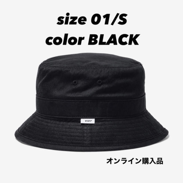 高評価！ WTAPS BUCKET HAT 01 BLACK バケハ バケットハット