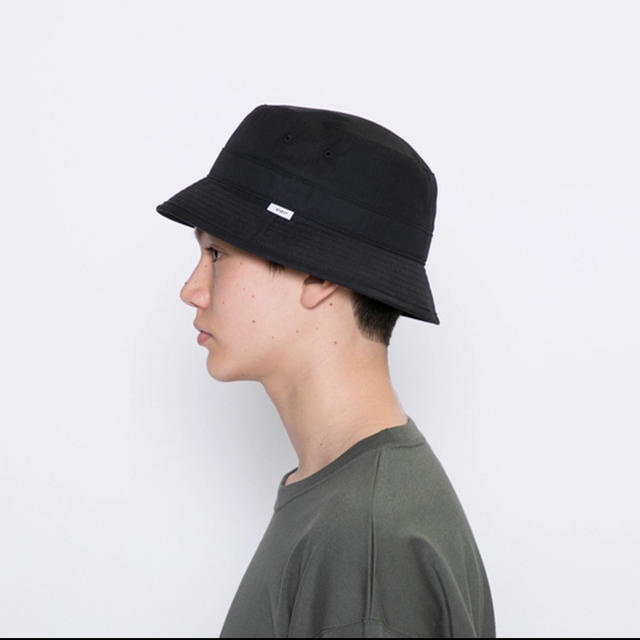 W)taps - WTAPS BUCKET HAT 01 BLACK バケハ バケットハットの通販 by